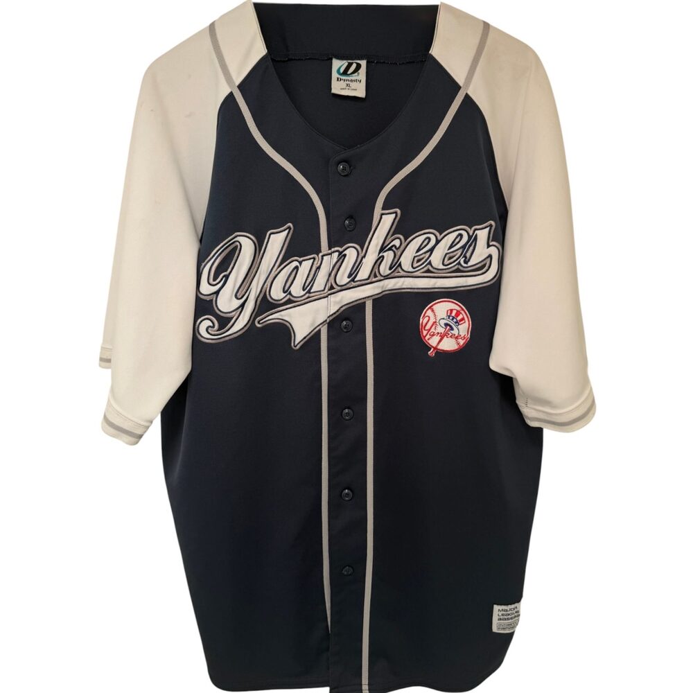 New York Yankees MLB Major League Baseball Genuine Merchandise Dynasty Jersey